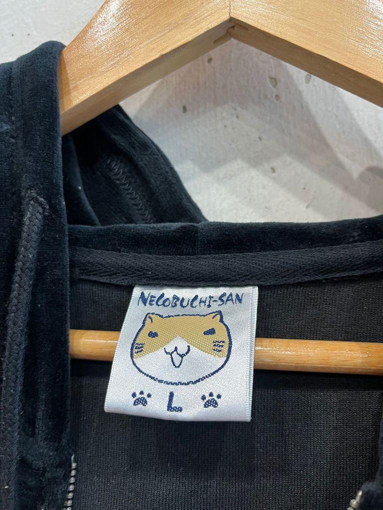 NecoBUCHISAN 네코부치산 벨벳 후드집업 8