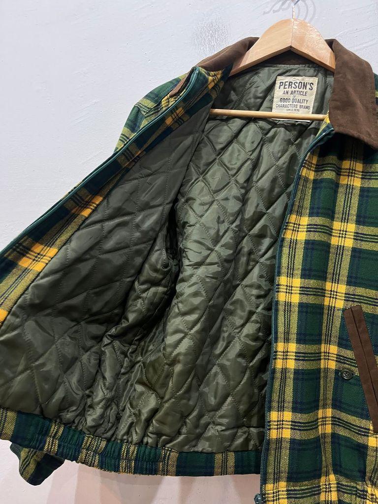 PERSONS 퍼슨스 클래식 체크 울 자켓 Made in JAPAN 10