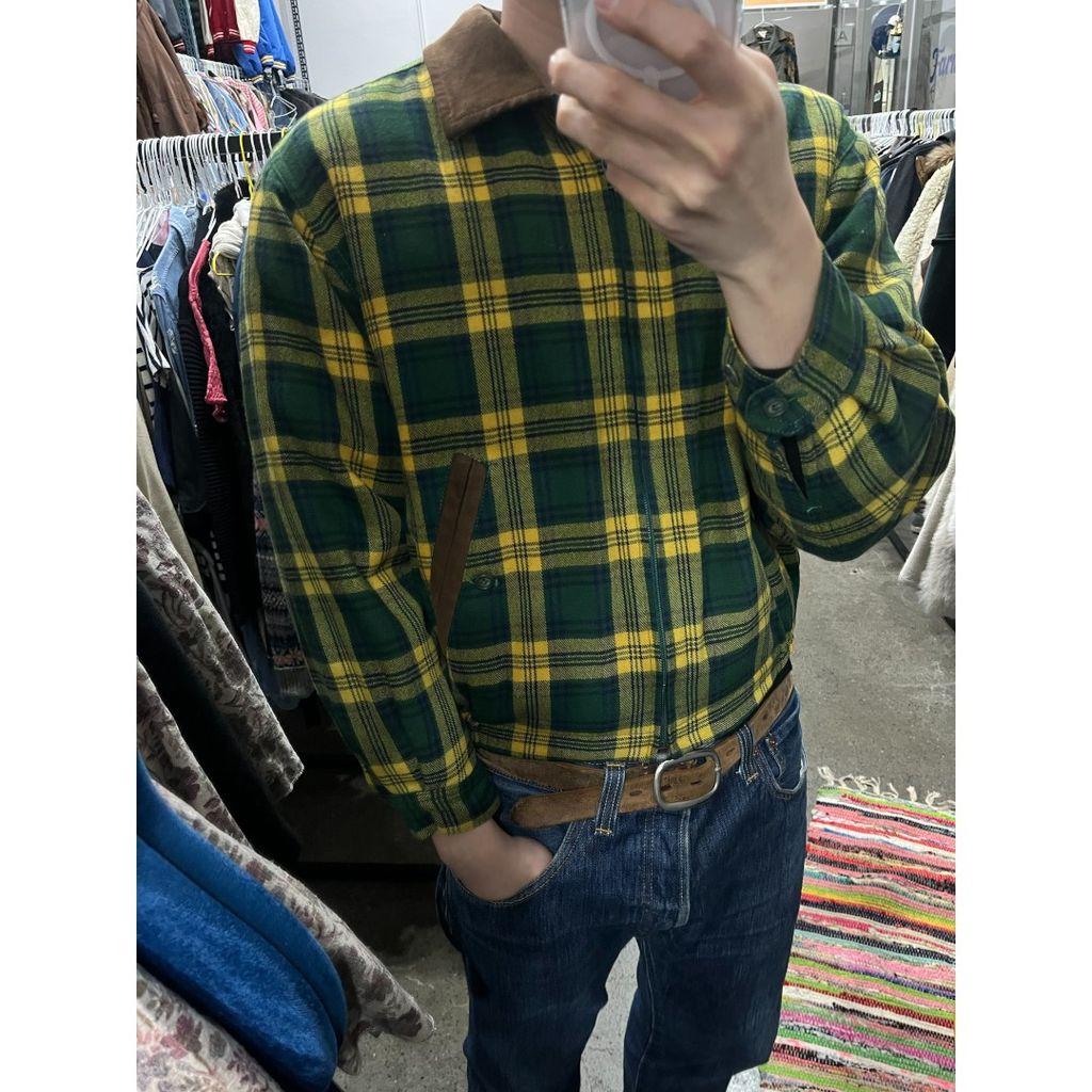 PERSONS 퍼슨스 클래식 체크 울 자켓 Made in JAPAN 4