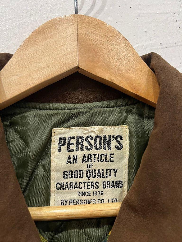 PERSONS 퍼슨스 클래식 체크 울 자켓 Made in JAPAN 9