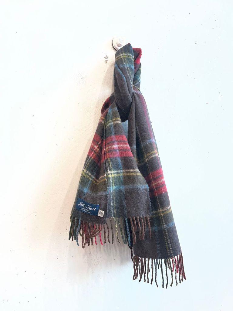 JOHN SCOTT for SHIPS 램스울 숄 머플러 Made in SCOTLAND 5