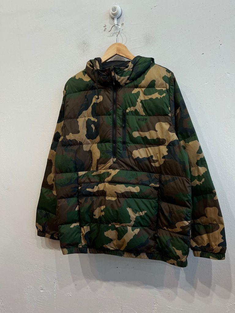 HUF 허프 카모플라쥬 아노락 패딩 L 2