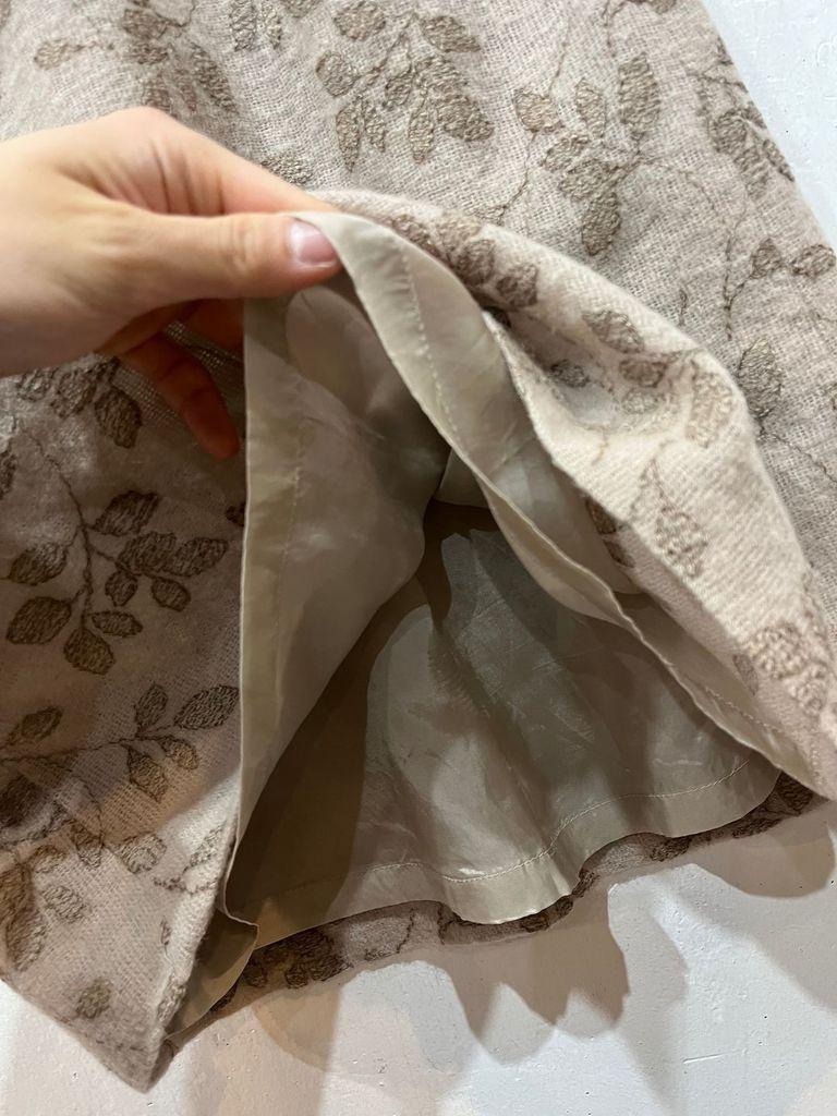 Chloe 끌로에 울 패턴 스커트 치마 6