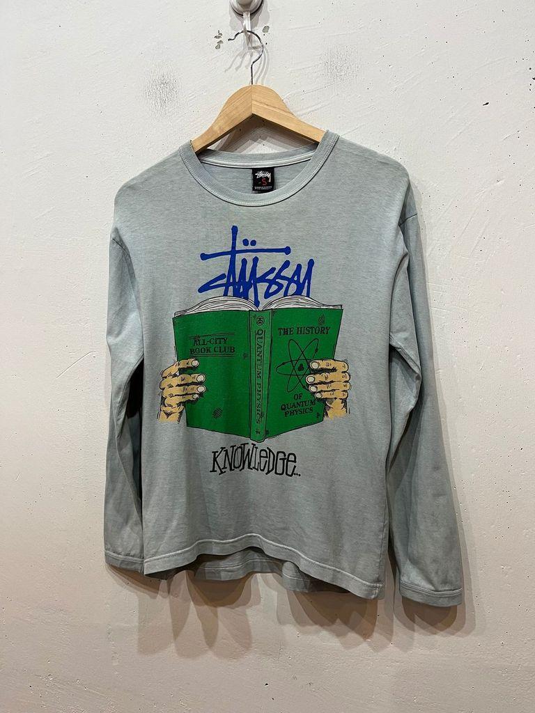 00s 스투시 Knowledge All City Book Club 롱슬리브 S 2