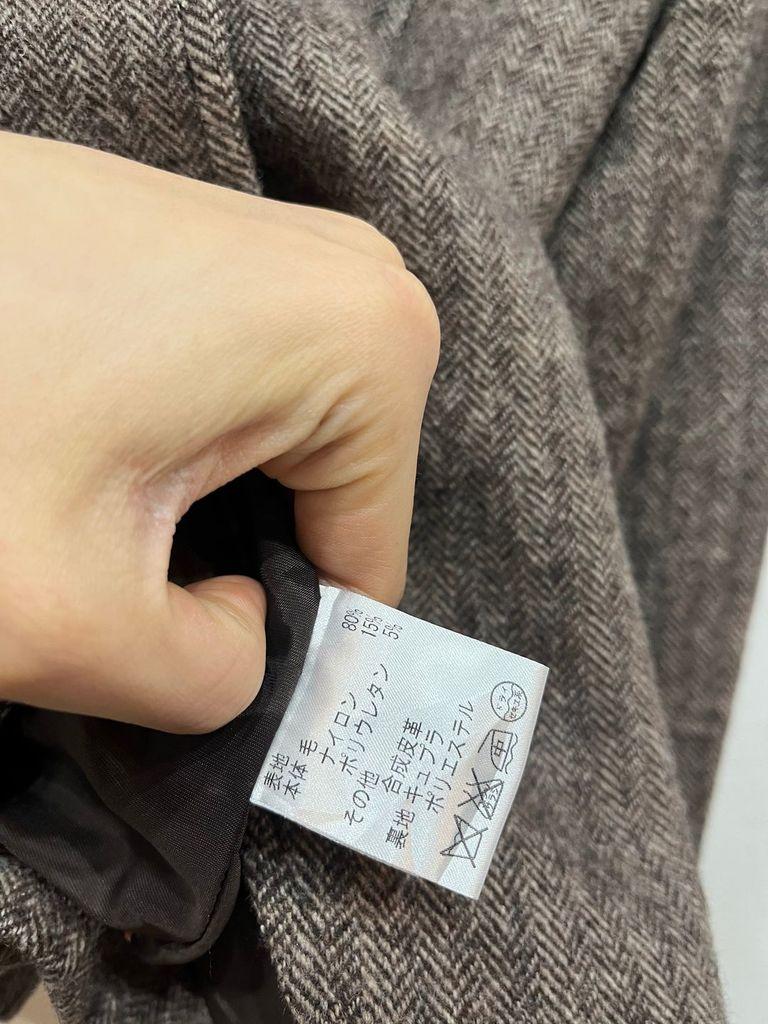 일본빈티지 SIMPLE LIFE 헤링본 울 자켓 우먼즈 8