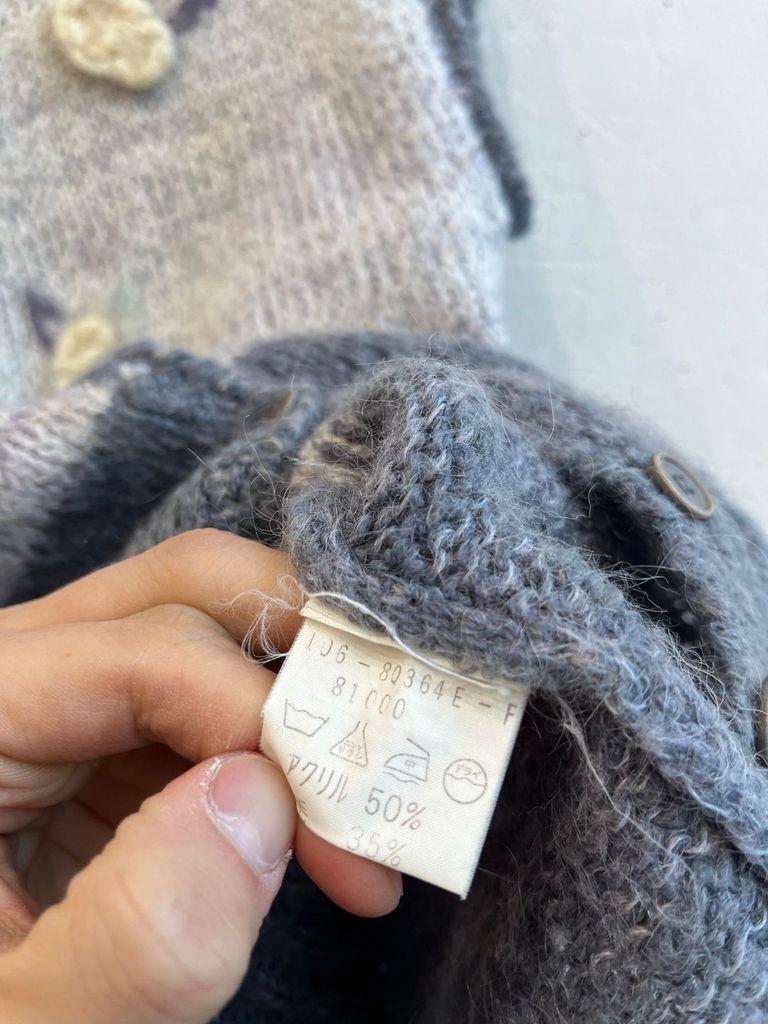 일본빈티지 모리 니트 베스트 조끼 7
