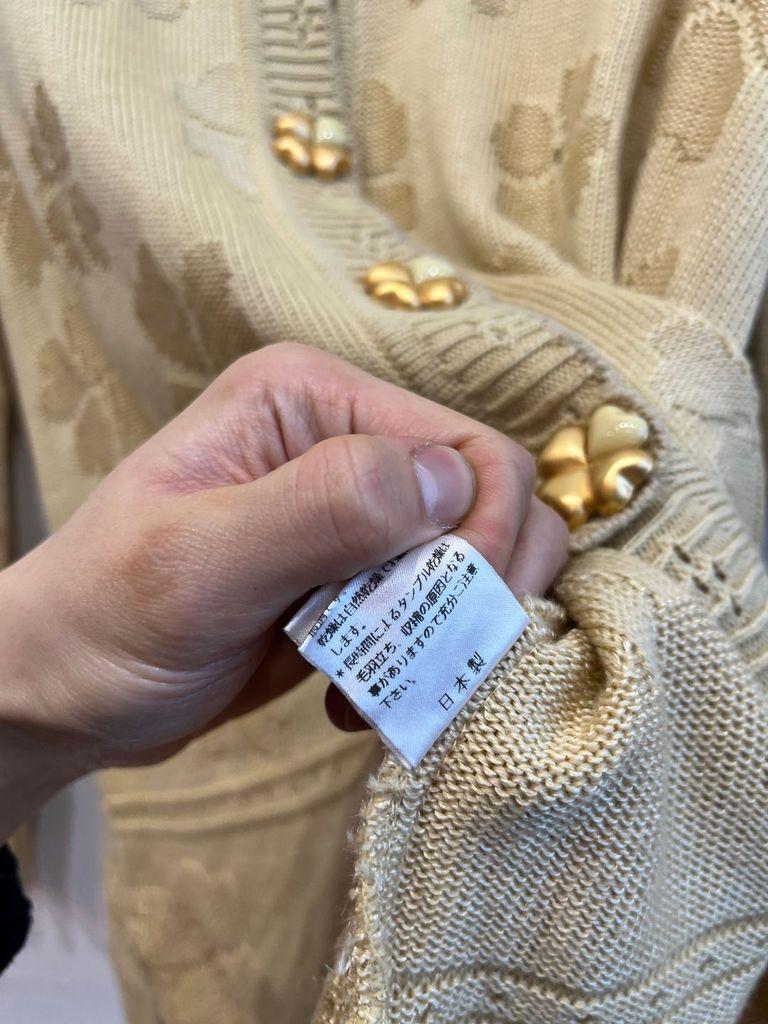 Made in JAPAN 모리 클로버 가디건 7