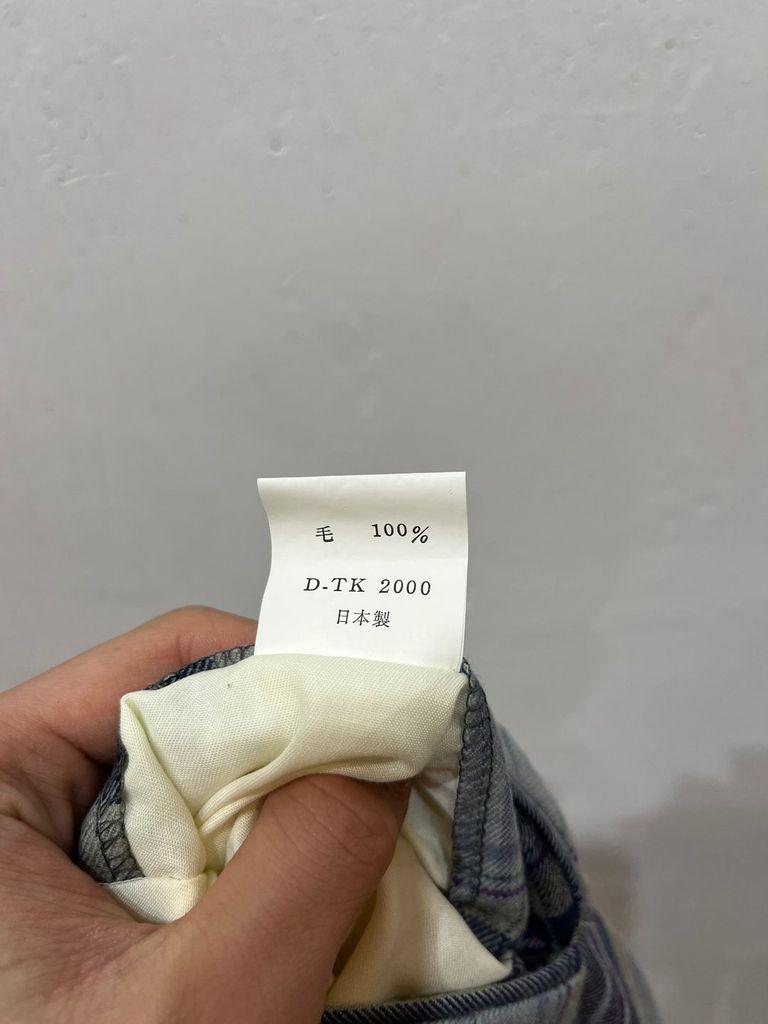 겐조 골프 투턱 퓨어울 팬츠 바지 Made in JAPAN 8