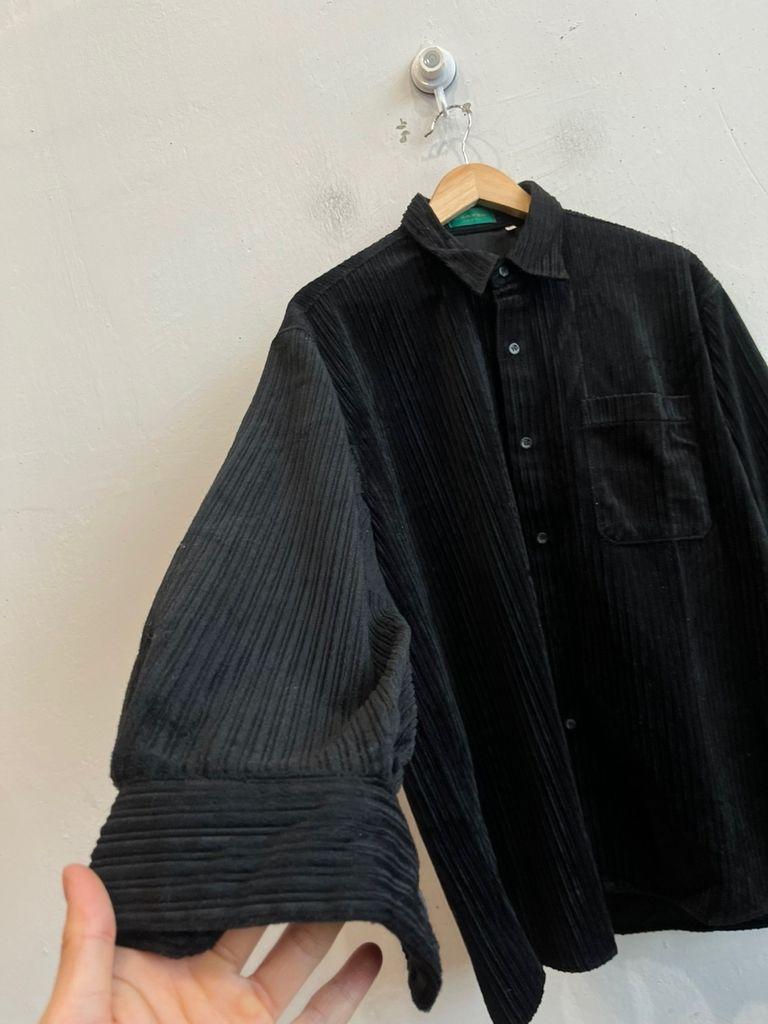 carven 까르뱅 코듀로이 셔츠 블랙 Made in JAPAN 4