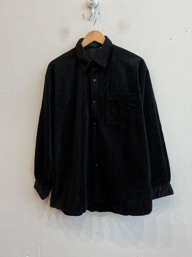 carven 까르뱅 코듀로이 셔츠 블랙 Made in JAPAN 2