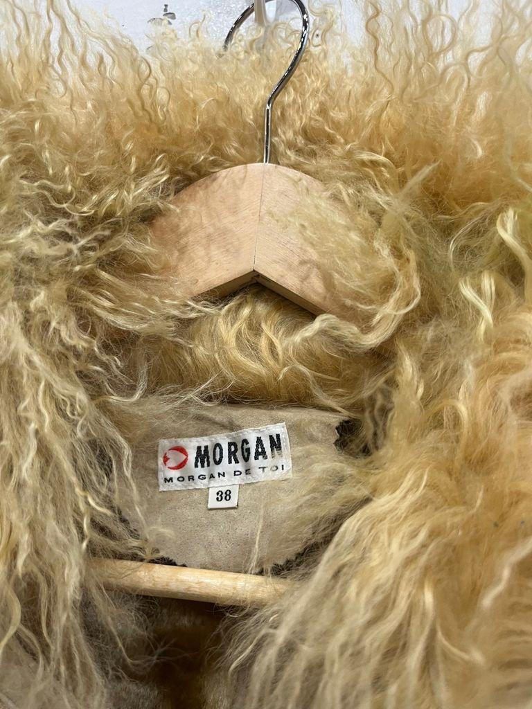Morgan 레더 양털 무스탕 자켓 우먼즈 7