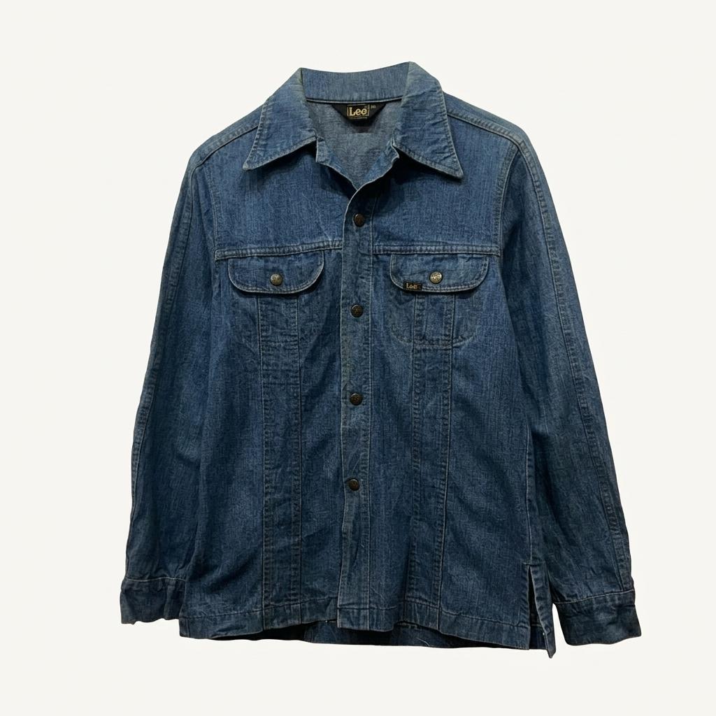 70s Lee 데님 셔츠 자켓 Made in USA 1