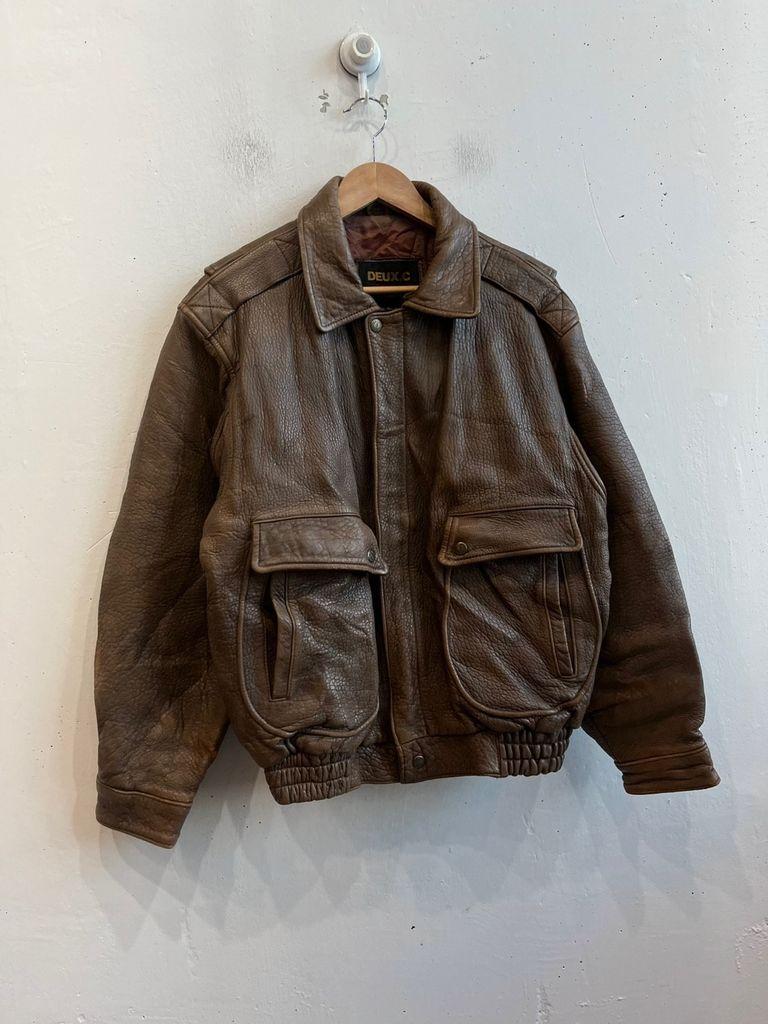 90s DEUX2C 양가죽 봄버자켓 2