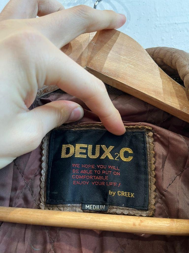 90s DEUX2C 양가죽 봄버자켓 10