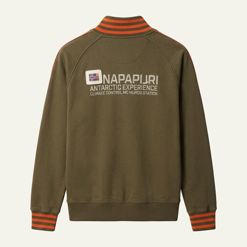 NAPAPIJRI 나파피리 스웻 집업 자켓 1