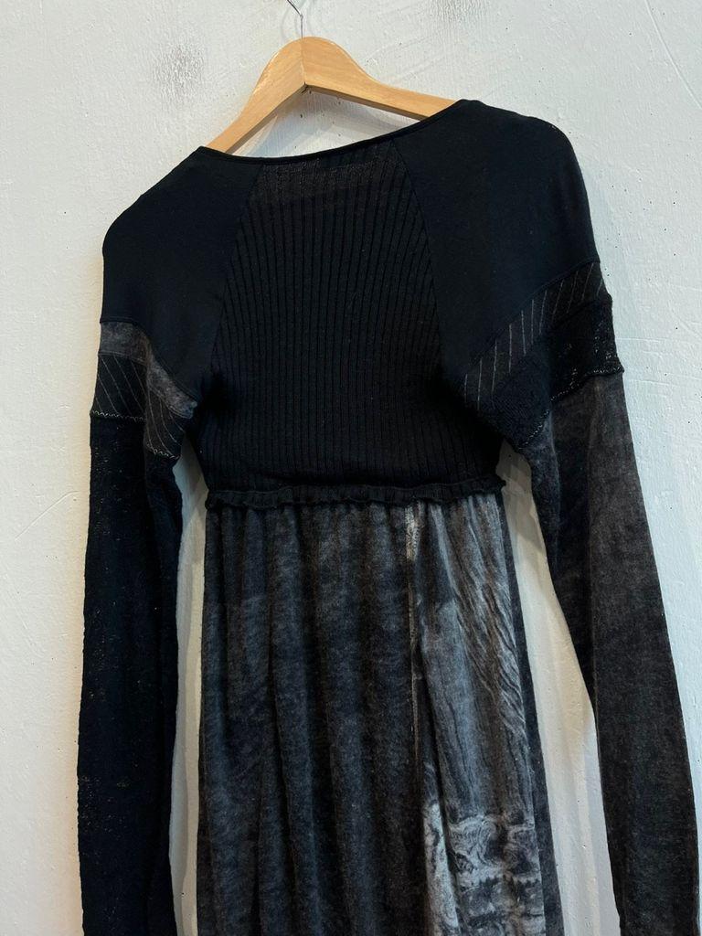 유럽빈티지 Dressline 레이어드 울 원피스 Made in ITALY 8