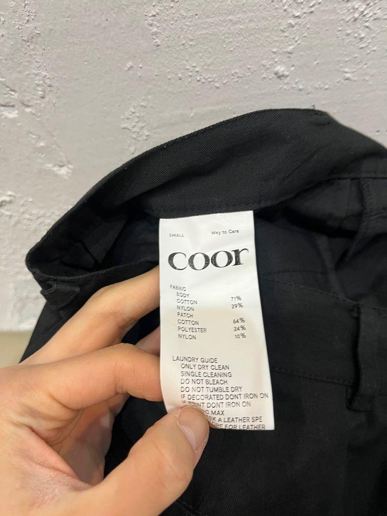 COOR 쿠어 컨버터블 사이드 지퍼 팬츠 블랙 30 (S) 7