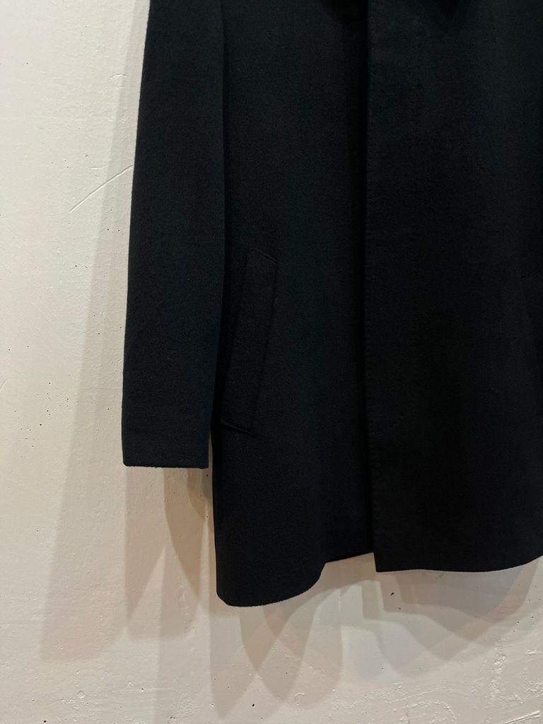 로가디스 캐시미어100% 하프 코트 블랙 95 7