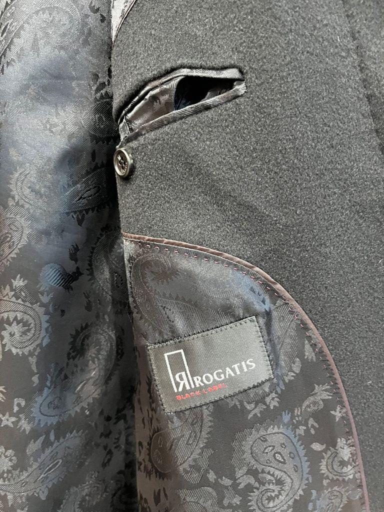 로가디스 캐시미어100% 하프 코트 블랙 95 8