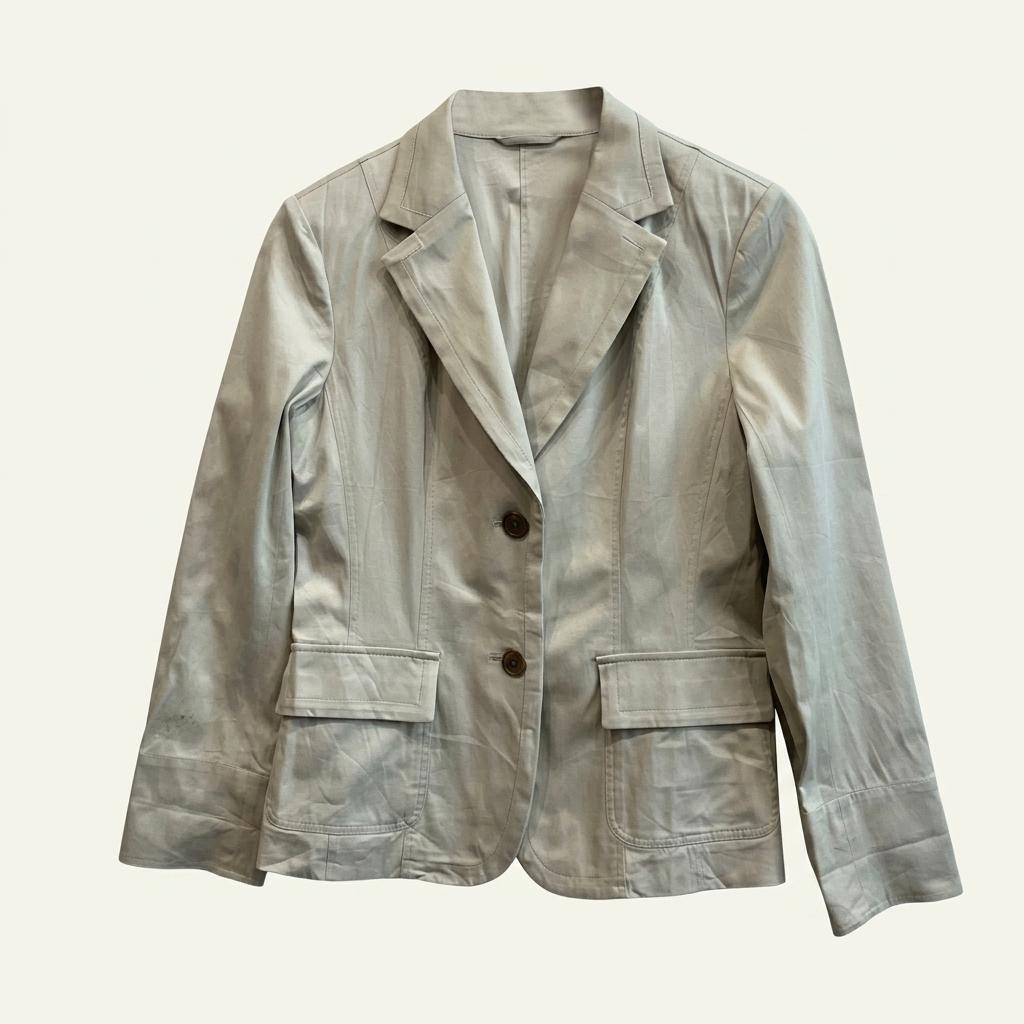버버리 코튼 블레이저 자켓 우먼즈 Made in JAPAN 1