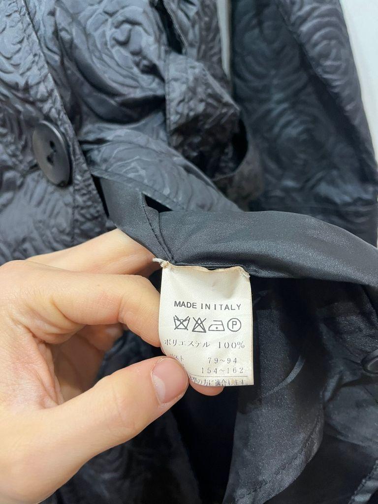 유럽빈티지 Cheerly 로즈패턴 트렌치 코트 Made in ITALY 9