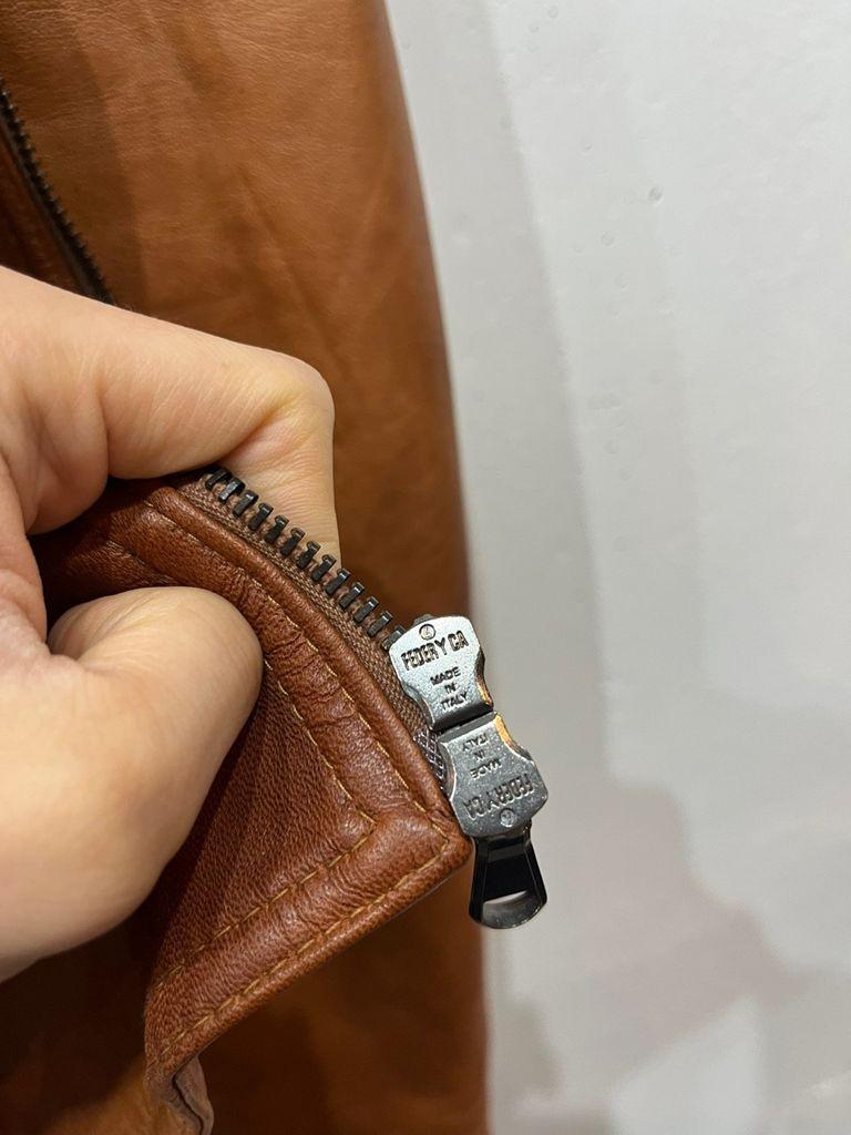 VERA PELLE 베라펠레 레더 바이커 자켓 Made in ITALY 3
