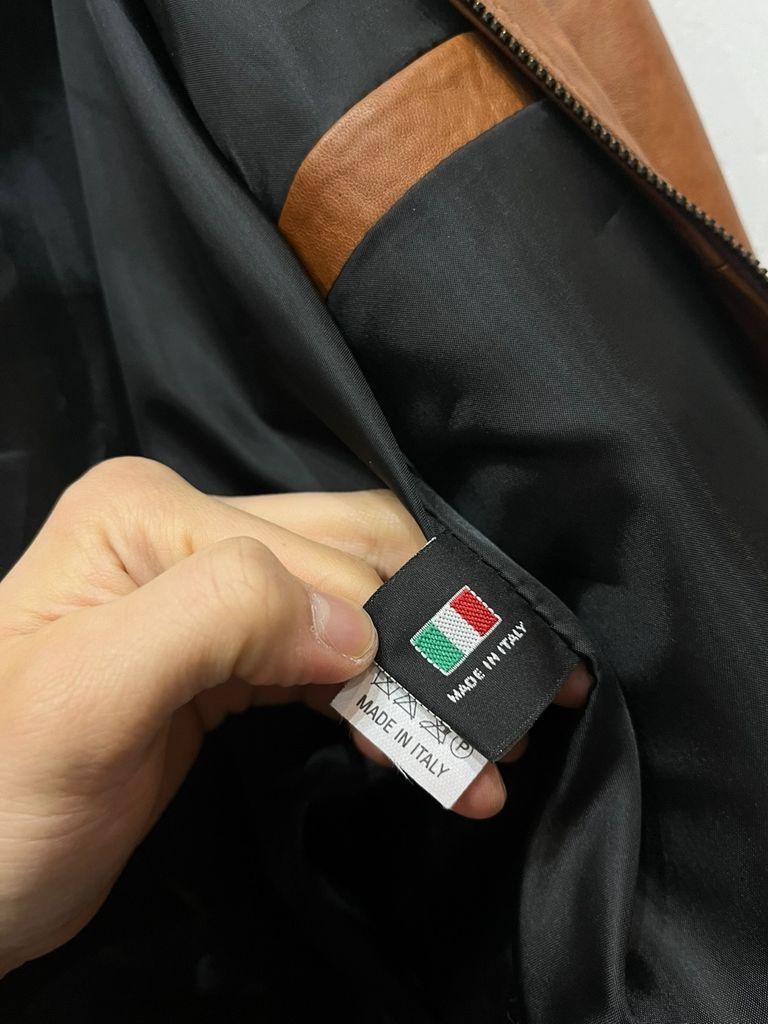 VERA PELLE 베라펠레 레더 바이커 자켓 Made in ITALY 10