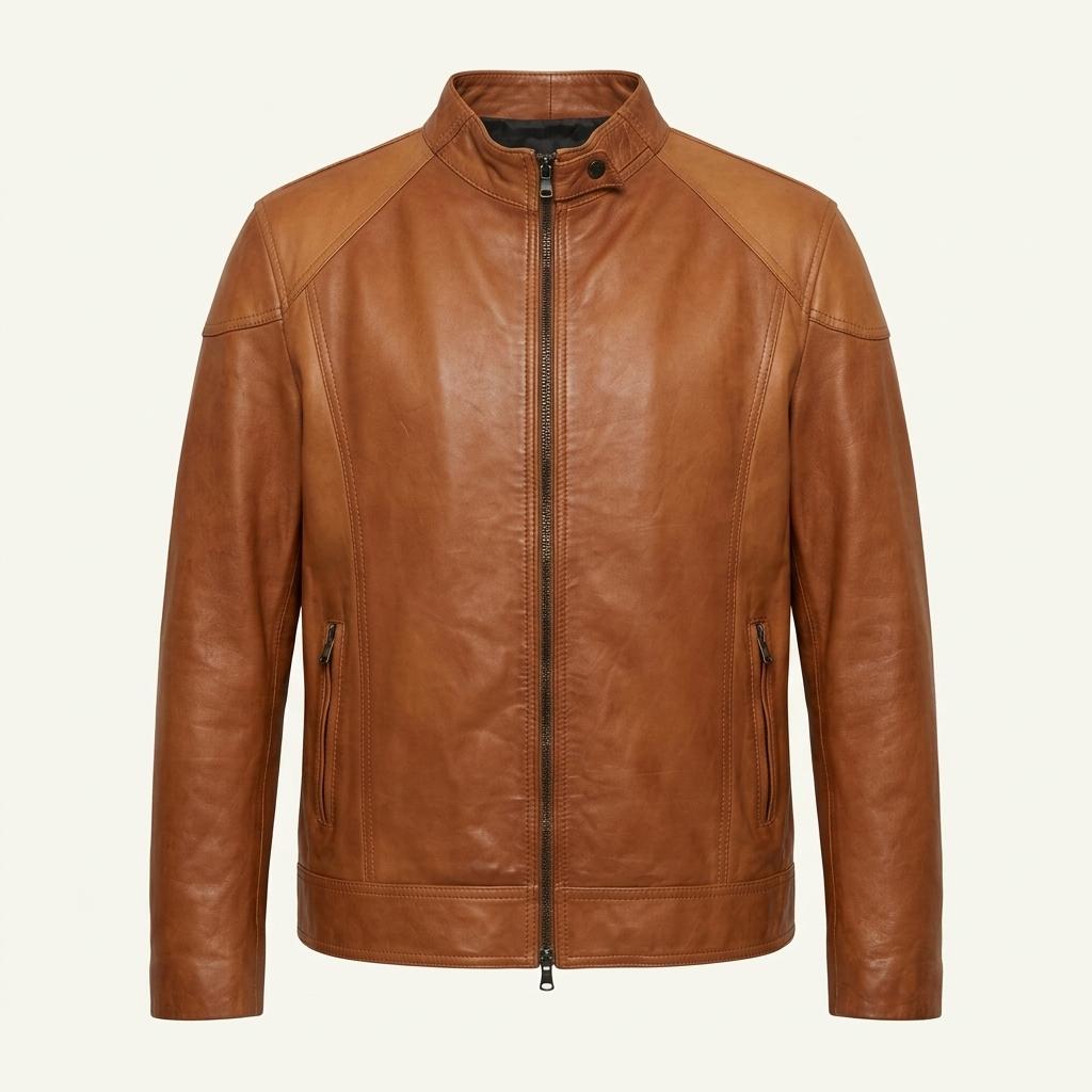 VERA PELLE 베라펠레 레더 바이커 자켓 Made in ITALY 1