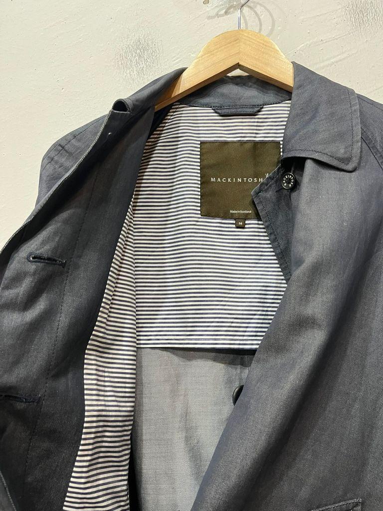 매킨토시 코튼/린넨 코트 Made in SCOTLAND 9