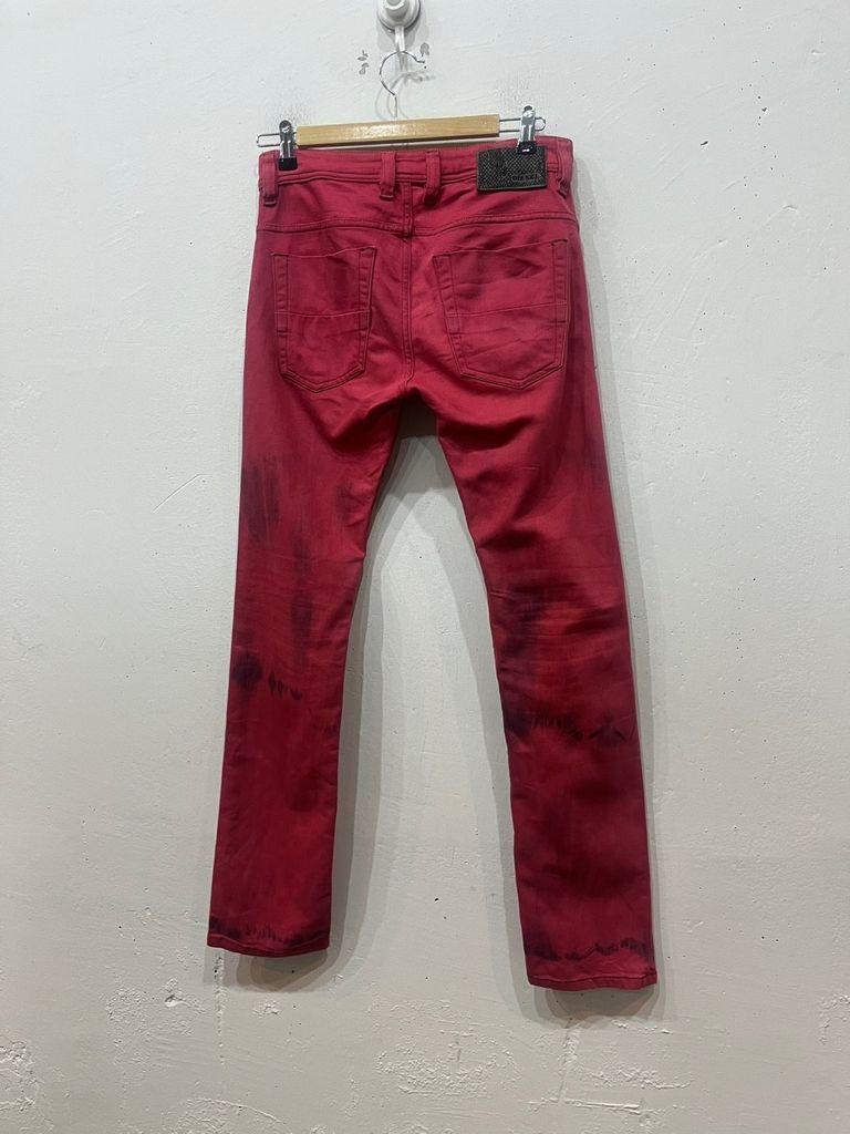 DIESEL 디젤 블리치드 로우라이즈 슬림핏 데님팬츠 26 3