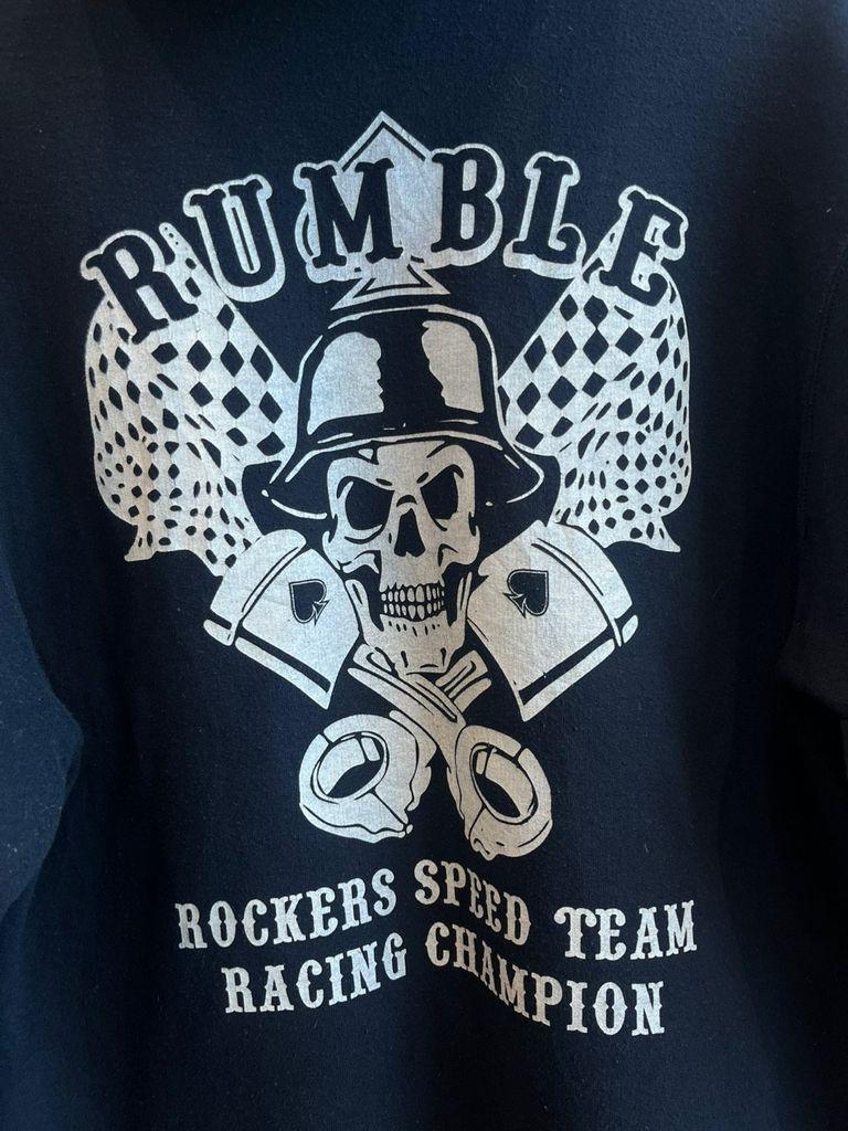 미국빈티지 RUMBLE ROCKERS 스컬 빈티지 후드집업 5