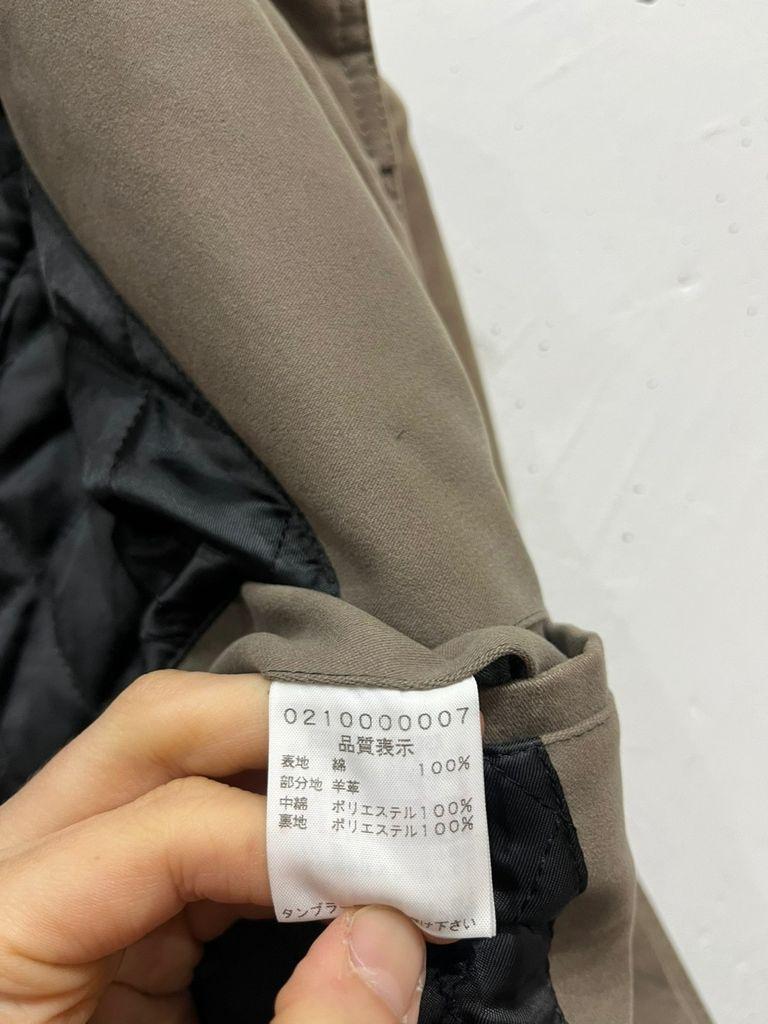 5351 Pour Les Hommes 양가죽 트리밍 몰스킨 밀리터리 자켓 10