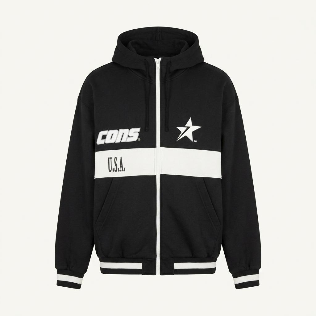 CONVERSE 컨버스 재팬 스타 후드집업 Made in JAPAN 1