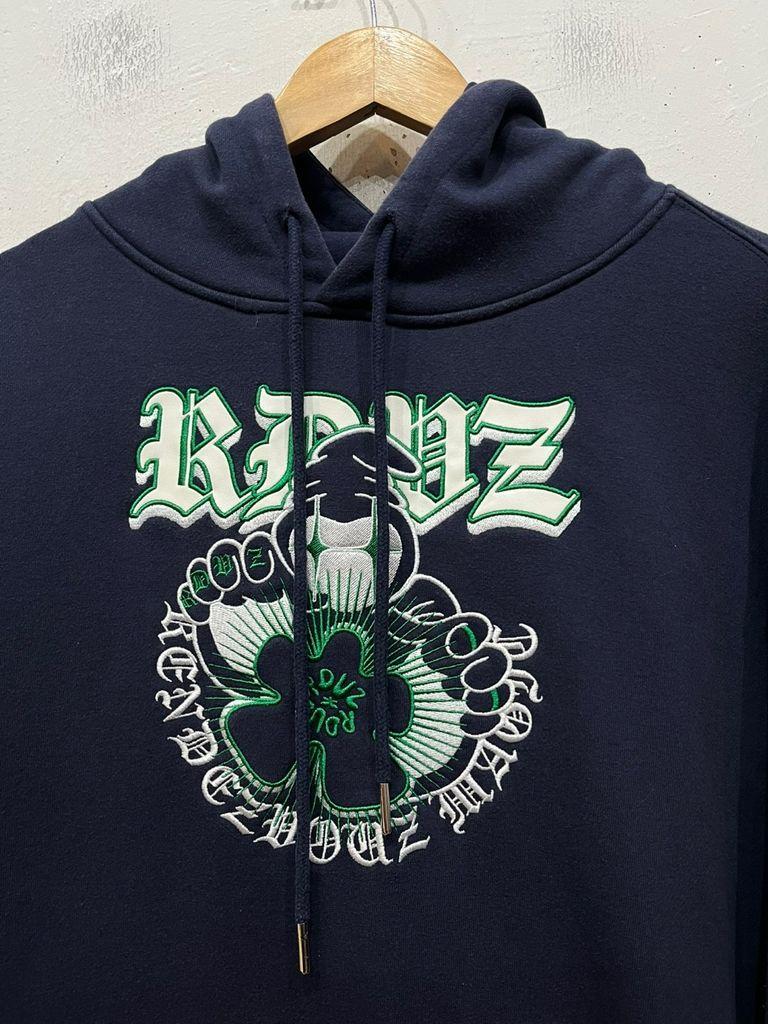 RDVZ 알디브이제트 아플리케 후드 네이비 M 3