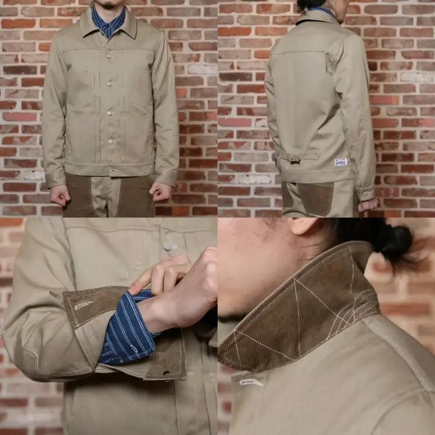 커버낫 디키즈 콜라보 신치백 트러커자켓 (XL) 10
