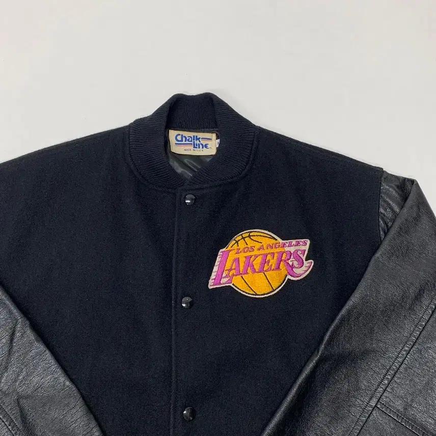 Chalk line 90s LA레이커스 스타디움자켓 (XL) 3