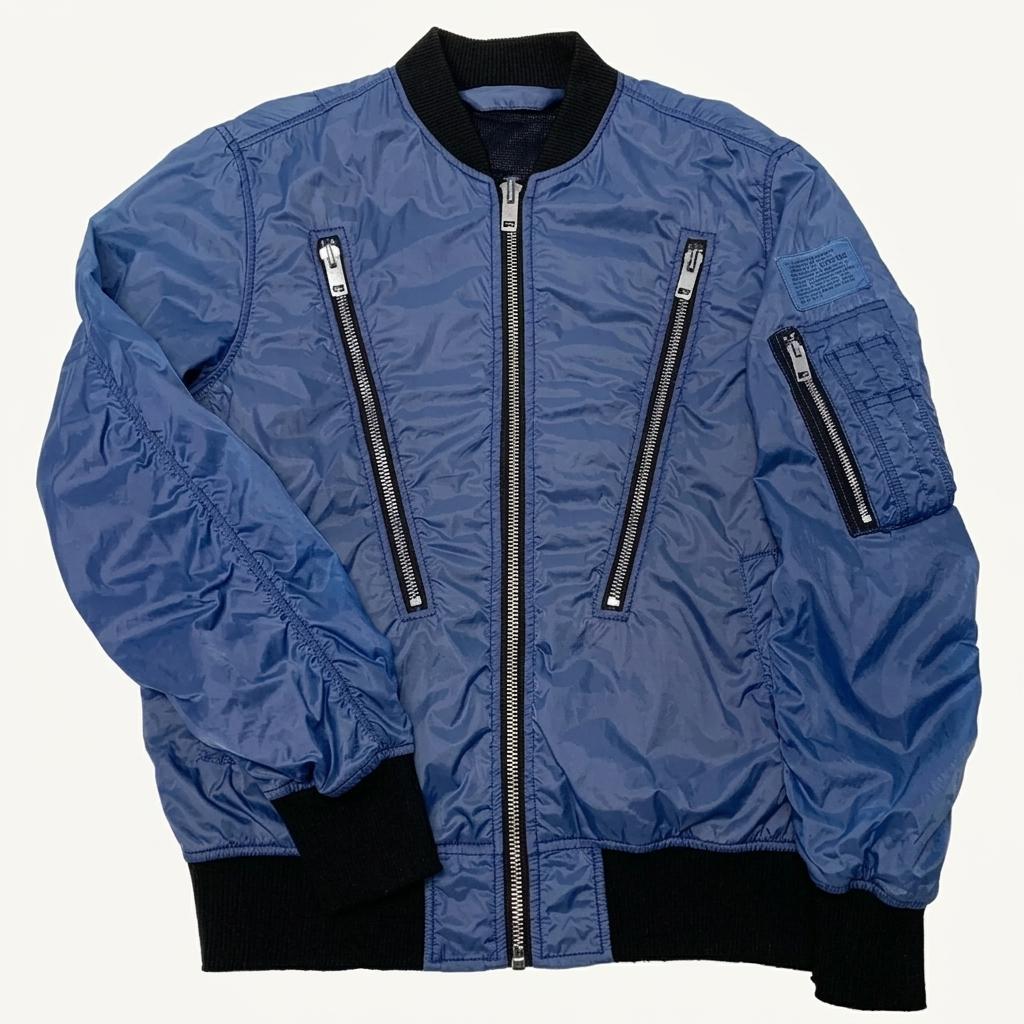 DIESEL 디젤 나일론 MA-1 항공점퍼 (S) 1