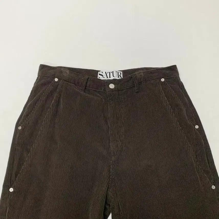 SATUR 세터 비날레스 4포켓 코듀로이 팬츠 (XL) 6