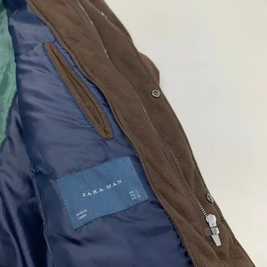ZARA 자라 스웨이드 패딩 블레이져 자켓 (S) 8