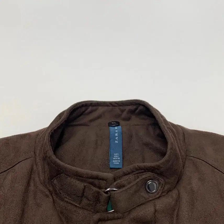 ZARA 자라 스웨이드 패딩 블레이져 자켓 (S) 4