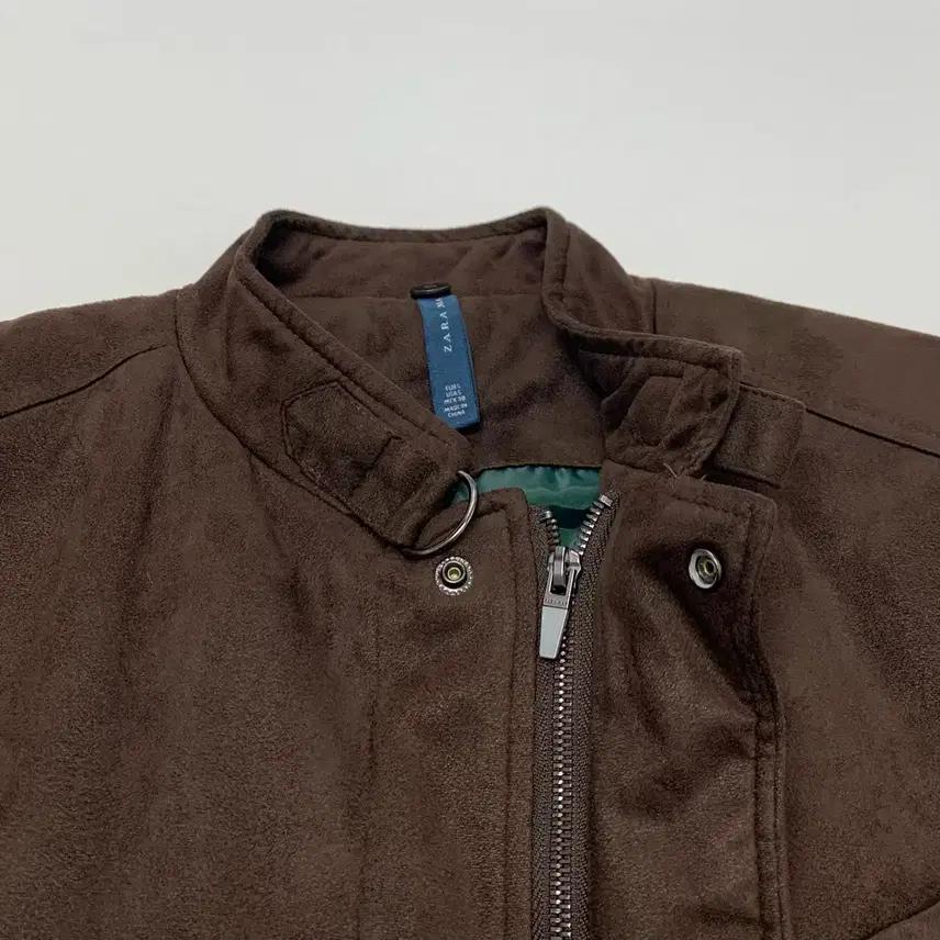 ZARA 자라 스웨이드 패딩 블레이져 자켓 (S) 5