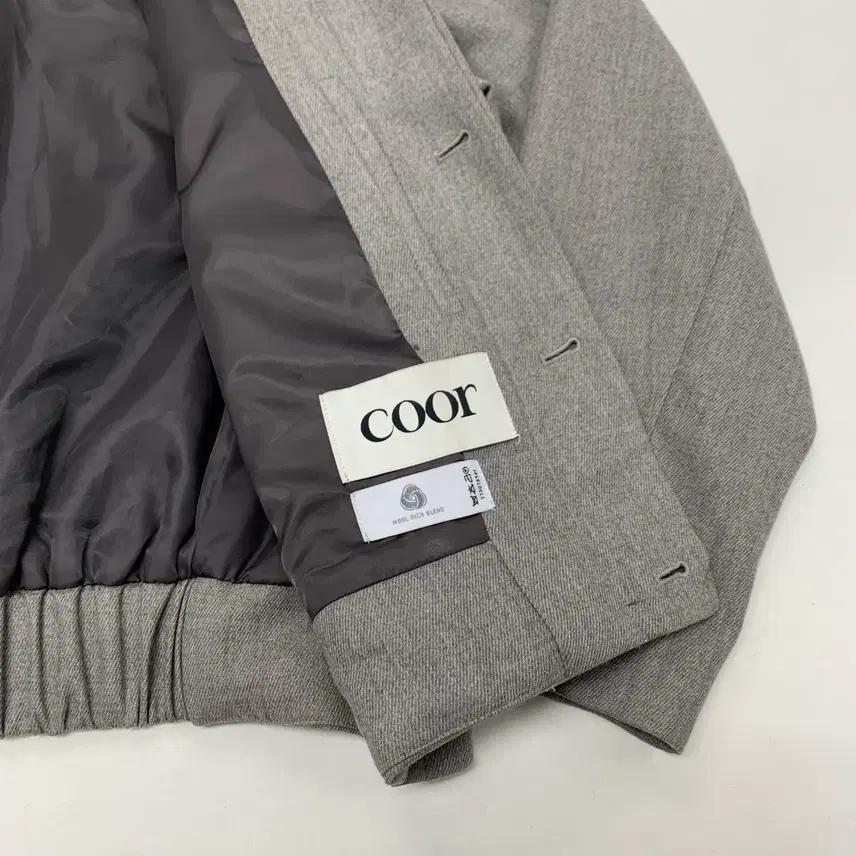 COOR 쿠어 플리츠드 울자켓 (M) 7