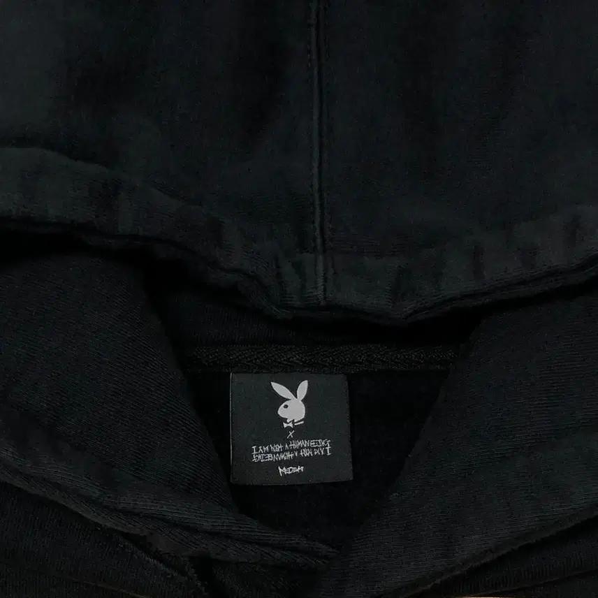 아임낫어휴먼비잉 x 플레이보이 오버핏 기모후드티 (M) 5