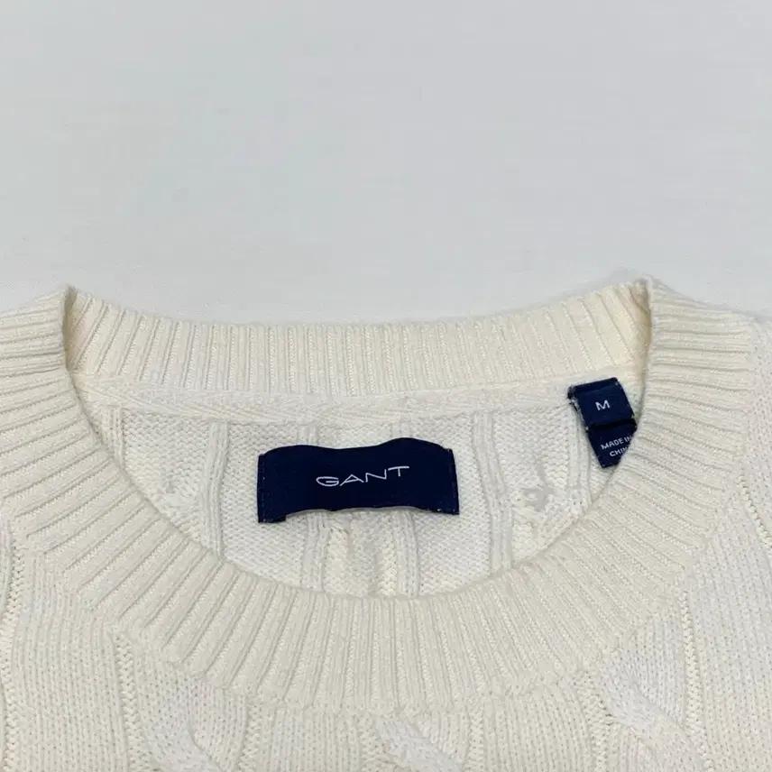 GANT 간트 케이블니트 스웨터 (M) 4