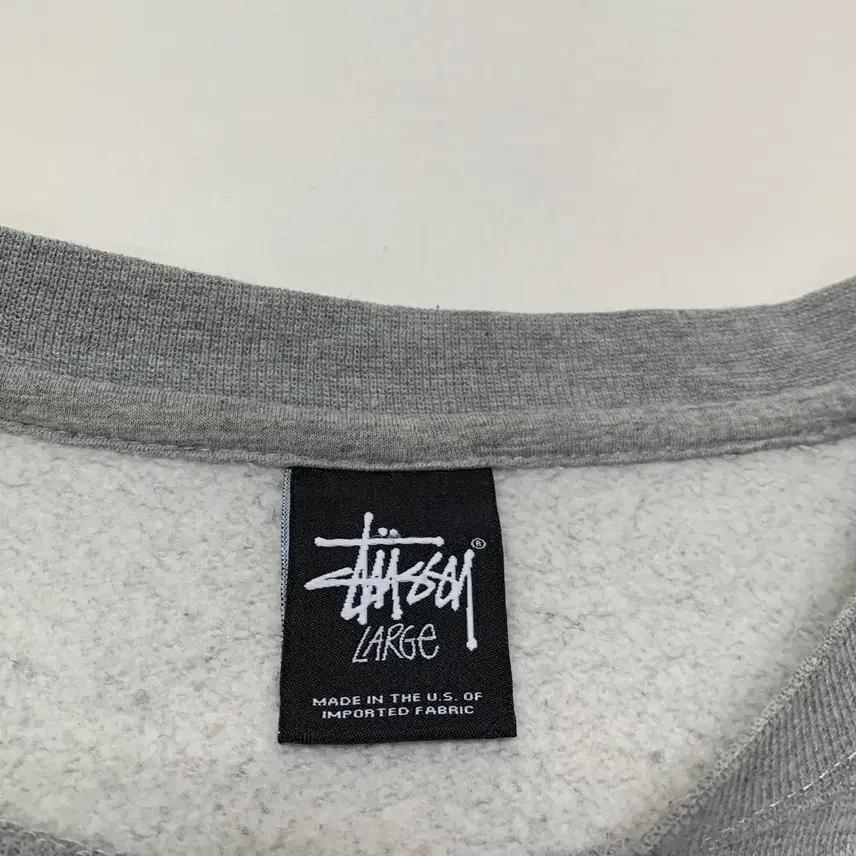 STUSSY 스투시 월드투어 기모 맨투맨 스웻셔츠 (L) 4