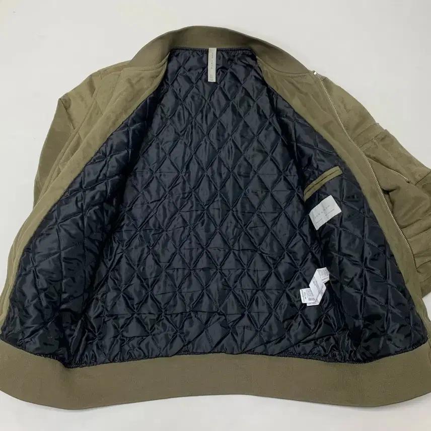 ZARA 자라 스웨이드 누빔 블루종자켓 (L) 5