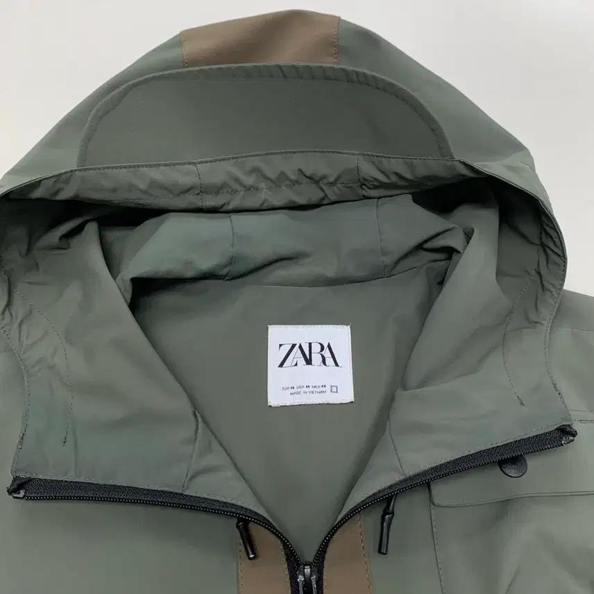 ZARA 자라 테크웨어 후드 자켓 (M) 4