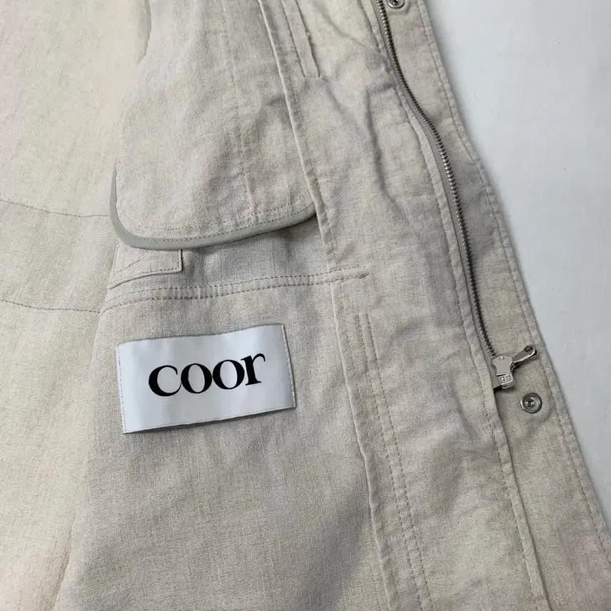 COOR 쿠어 오버핏 린넨 자켓 (L) 9