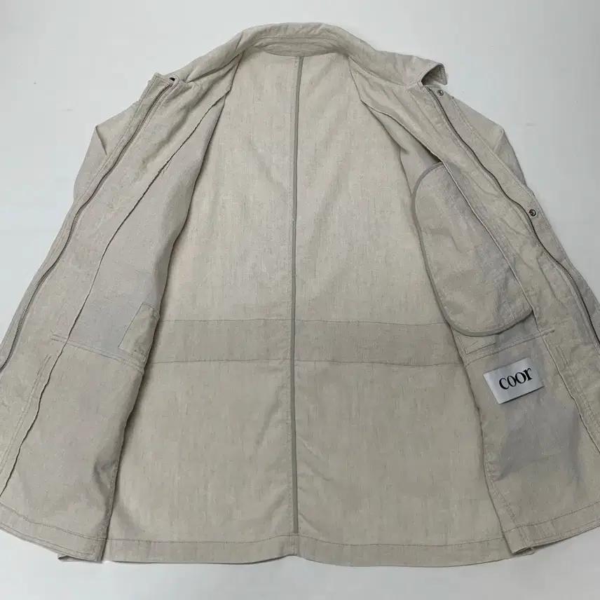 COOR 쿠어 오버핏 린넨 자켓 (L) 8