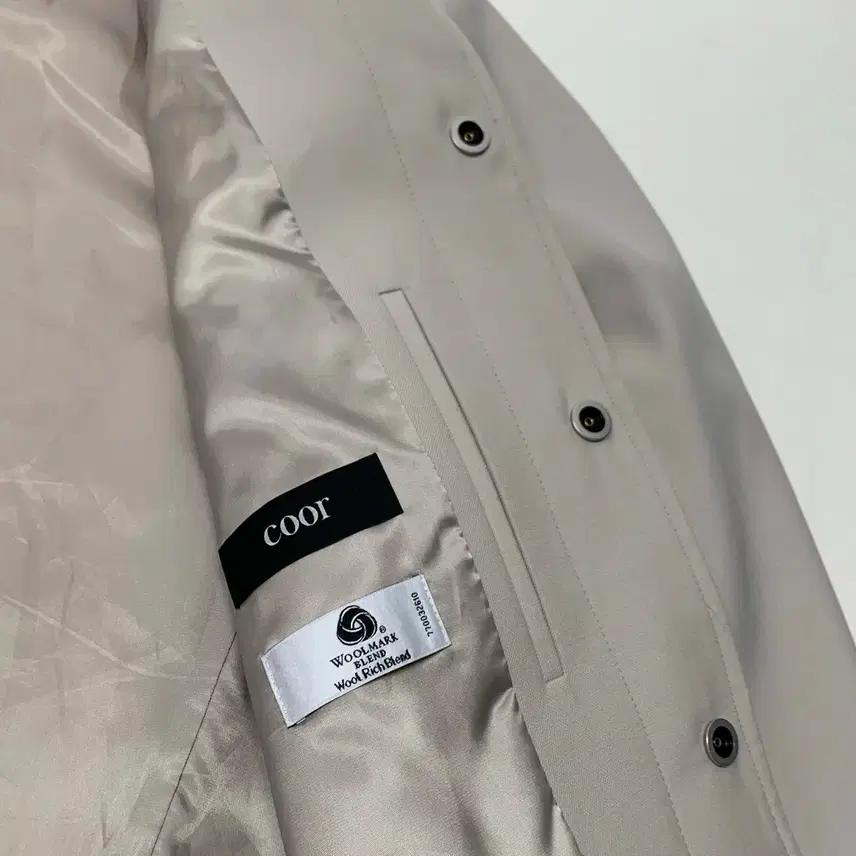 COOR 쿠어 오버핏 울 크롭 자켓 (M) 6